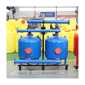 supplier automatic sand water filter for agriculture irrigation auto backwash sand filter