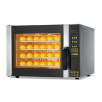 Four électrique combiné de boulangerie à convection à 5 7 10 plateaux Four combiné à vapeur pour restaurants et hôtels Four combiné