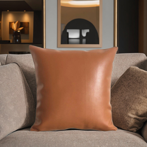 Cojín de sofá trasero de poliéster/algodón Jacquard de lujo para sala de estar funda de almohada decorativa impermeable ignífugo - Product Image 1