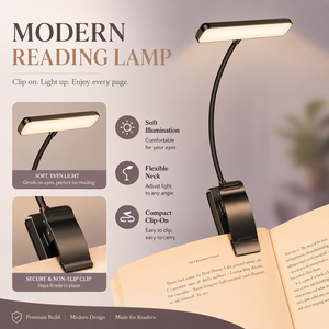Lampe <span class=keywords><strong>de</strong></span> lecture LED rechargeable à clip flexible <span class=keywords><strong>pour</strong></span> le cou, avec 3 modes <span class=keywords><strong>de</strong></span> couleur, CRI 90 élevé, idéale <span class=keywords><strong>pour</strong></span> la chambre, les voyages et la lecture nocturne - Product Image 4