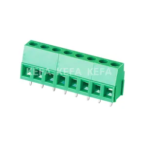 Kefa parafuso terminal de bloco, KF128L-5.0 v 10a 300mm, 5.0mm, bloco de terminal, parafuso pcb, conector