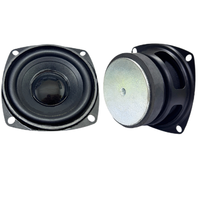 Haut-parleur Zeming 20W 8Ohm 3 pouces 79mm carré à aimant externe pleine gamme 0-20kHz HIFI à cône Mylar pour kit de démarrage