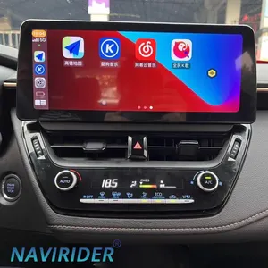 Pemutar Multimedia mobil 12.3 ", Radio mobil Android, layar CarPlay untuk Suzuki Swace 2021 Toyota Corolla ts gr sport 2022 GPS Navi Multimedia pemutar Video