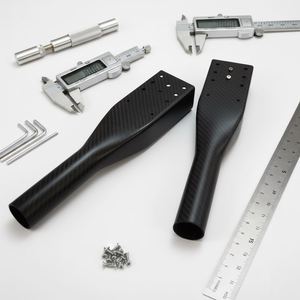 SHENYU 3K Carbon Fiber Mechanism Arm Lightweight High Strength 5mm <b>Thickness</b> Tube Integrated Molded Agricultural 100% C - Product Image 1