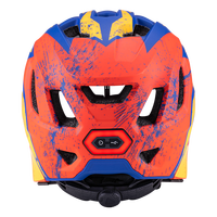 Casque de vélo VTT intégral junior avec feu arrière LED, réglable, résistant aux chocs, certifié CPSC CE, pour enfants, BMX, cyclisme, skateboard