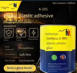 A-101 Elastische Plastic Taaie Elastische Type Lichtgele Plastic Metaallijmfabriek Directe Verkoop