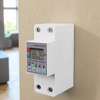 GXPR 63A 110V AC230V SmartLife Compatible Wi-Fi Système de maison intelligente Contivity Compteur d'énergie sans fil Interrupteurs de commande à distance IP12