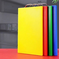 Planche à découper carrée en PE de qualité alimentaire, antibactérienne et épaissie, pour usage domestique, commercial, hôtelier et cuisines; Ustensile de cuisine polyvalent pour aliments