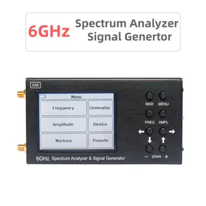 Analyseur de spectre RF à écran tactile Portable 6GHz SA6 nouveaux composants électroniques avec générateur de signal générateur de suivi jusqu'à 6.2 GHz - Product Image 2