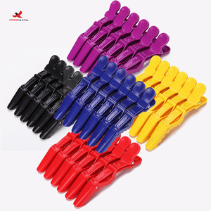 Pinces à cheveux en alligator personnalisées avec logo pour femmes, vente en gros d'usine, accessoires de coiffure durables pour le maquillage et le sectionnement des cheveux - Product Image 2