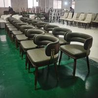Chaises de salle à manger de luxe modernes, tabourets de restaurant, tabourets de comptoir, chaises hautes en bois pour îlot de cuisine