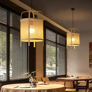 Art chinois et lustres tissés, salon de thé zen, restaurant japonais, fondue, hôtel, maison d'hôtes, privé - Product Image 3