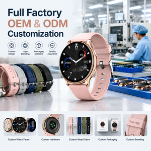 SENBONO Y33 Smartwatch con Display TFT <span class=keywords><strong>per</strong></span> Uomo e Donna, Chiamate BT, Tracker <span class=keywords><strong>Fitness</strong></span> Sportivo, Impermeabile IP67, Monitoraggio Frequenza Cardiaca - Product Image 4