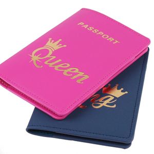 Étui de voyage tendance en cuir PU couleur unie pour carte d'identité et passeport, style décontracté, étanche, avec logo personnalisé par marquage à chaud, idéal pour les voyages. - Product Image 4