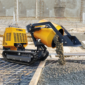 Nuevo Producto: Mini Mezcladora de Concreto de 300L, Autocargable, Portátil, con Sistema de Tracción Hidrostática sobre Orugas - Product Image 3