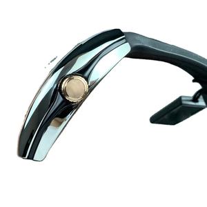 Nuevo Reloj Mecánico de Alta Gama con Esfera Cuadrada de Acero Inoxidable, Resistente al Agua 30m, Correa de Cuero de 20mm, con Agujas, para Hombre - Product Image 4