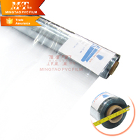 Film PVC souple transparent moulé par soufflage, résistant à l'humidité, épaisseur personnalisable pour matelas, fabriqué en Chine