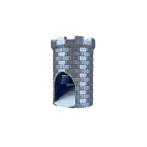 Torre D20 Castle, Accesorio de Juego de Mesa Retro Impreso en 3D, Rodador de Dados Micro Portátil para Campañas de D&D, RPG, TRPG - Product Image 3