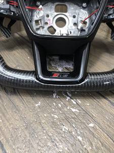 Volante in Fibra di Carbonio a Forma di D per <span class=keywords><strong>Audi</strong></span> A4 A7 B9 <span class=keywords><strong>A5</strong></span> <span class=keywords><strong>F5</strong></span> 2017-2025 - Product Image 5