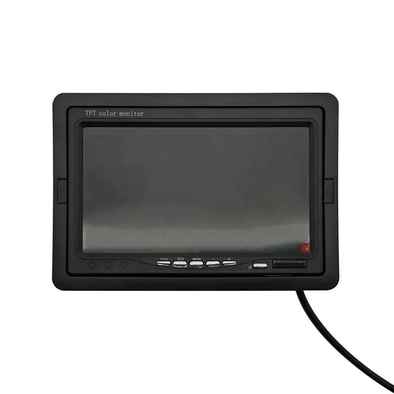 7 Inch LCD Screen HD Display 2 Way Video Input Reverse Vehicle Car Monitor