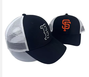 Casquettes de baseball en coton à 6 panneaux, style streetwear, personnalisables avec logo, en gros, pas cher, pour hommes et femmes, en maille, style trucker, unisexe, pour le sport - Product Image 5