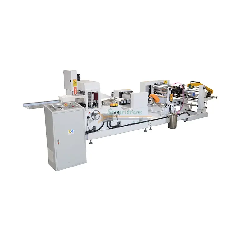 순참 엠보싱 컬러 인쇄 냅킨 티슈 페이퍼 만들기 기계 냅킨 접는 기계