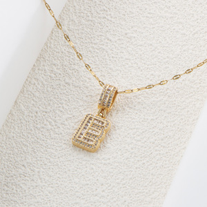 26 letras mayúsculas letra inicial colgante collar nombre personalizado oro joyerí<span class=keywords><strong>a</strong></span> personalizada <span class=keywords><strong>A</strong></span> <span class=keywords><strong>a</strong></span> Z cadena para <span class=keywords><strong>mamá</strong></span> bodas fiestas - Product Image 5