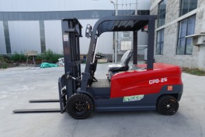 Carretilla elevadora eléctrica 2,5 toneladas mecánica + freno de estacionamiento hidráulico, mástil de dos etapas o mástil de tres etapas se puede montar. - Product Image 3