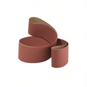 Banda de tela abrasiva 1750x150 mm de corindón grano 80 para lijado de metales - Product Image 2