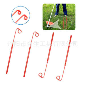 Tête de tondeuse à gazon Mr Drill Figure-9, lame rotative en plastique rouge pour tondeuse à bobine, pour la coupe et le désherbage - Product Image 4