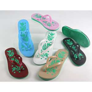 Prix d'usine en gros, tongs <span class=keywords><strong>personnalisées</strong></span> pour femmes, style simple et nouveau, antidérapantes, décontractées, tongs de plage pour femmes - Product Image 2