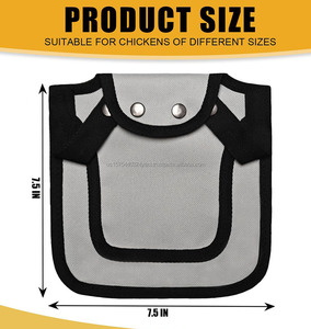 Gilet de protection personnalisé pour poules, protège-plumes pour volailles de petite, moyenne et grande taille - Product Image 2
