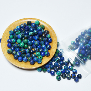 100pcs perles rondes azurite naturelle 6mm fournitures de bijoux en pierre de guérison à moins de 50 $, prêt à expédier - Product Image 2