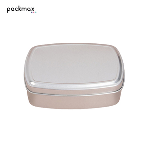Boîte à savon en aluminium pour voyage, hôtel, dortoir, salle de bain - Porte-savon carré multi-tailles pour savon pour le visage - Product Image 1
