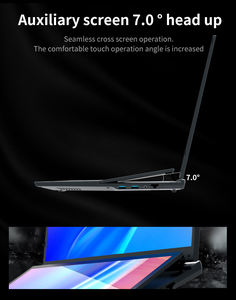 Ordinateur <span class=keywords><strong>portable</strong></span> à double écran 16 + 14 pouces <span class=keywords><strong>Intel</strong></span> <span class=keywords><strong>Xeon</strong></span> W-10855M, écran tactile Windows 11, fin, <span class=keywords><strong>portable</strong></span>, double écran, <span class=keywords><strong>PC</strong></span> pour les entreprises - Product Image 6
