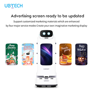 Robot de Servicio para Supermercados y Restaurantes, Ahorro de Mano de Obra, Entrega Comercial de Alimentos, Servicio al Cliente, Robot de Entrega de Alimentos CADEBOT - Product Image 6