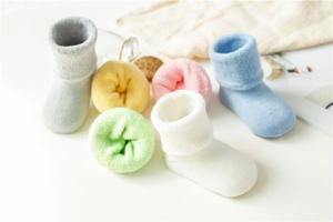 Chaussettes de cheville en coton unisexe pour bébé, lot pour 1-2 ans, respirantes, antidérapantes, taille unique, USA Mairun Chine - Product Image 5