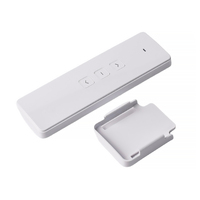 Télécommande de remplacement à code fixe 433 MHz, contrôleur RF 1 canal pour moteurs de stores et rideaux motorisés, accessoires domotiques
