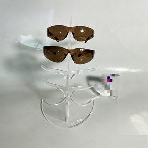 Support de Présentation Moderne pour Lunettes à 4 Emplacements en Acrylique Écologique Personnalisable – Logo et Couleur Personnalisables, Taille Ajustable pour Magasin d'Optique - Product Image 3