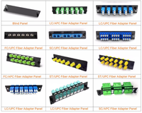 Boîtier de distribution optique monomode LC/UPC à 6 ports, adaptateur duplex, pièces télécom