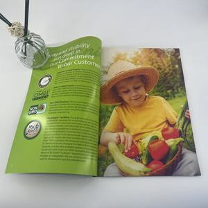 Manufacturer Wholesale Best Quality <b>A4</b> A5 A6 B6 Booklet Brochure Catalogue Custom Print Magazine Coated Paper Offset Printing - Product Image 2