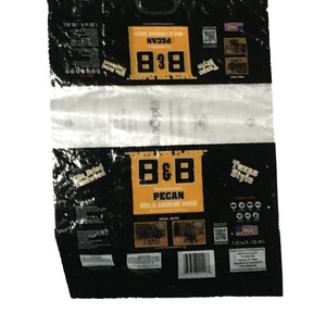 Sac pour aliments pour chiens fabriqué au Vietnam, sacs tissés BOPP à couture arrière avec bandes d'ouverture facile et soufflet latéral pour aliments pour animaux de 15 à 25 kg, aliments pour chiens, céréales - Product Image 2