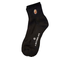 Chaussettes de sport décontractées jetables pour hommes de haute qualité, avec revers, anti-transpiration, pour l'automne, usage quotidien, épaisseur standard, motif original