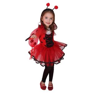 RTS popolare ragazze di Halloween coccinella <span class=keywords><strong>vestito</strong></span> con le ali e la bacchetta magica per la Performance di coccinella della ragazza dei bambini si vestono - Product Image 4