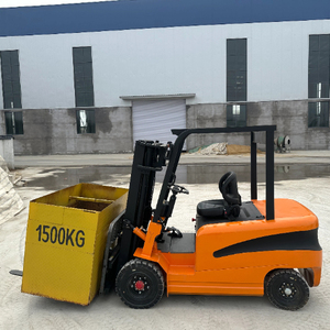 รถยกไฟฟ้าขนาดเล็ก 2 ตัน พร้อมแบตเตอรี่ลิเธียม  แบบยกได้  พร้อมที่หนีบ  ระบบขับเคลื่อน 4 ล้อ  ยางตัน - Product Image 2