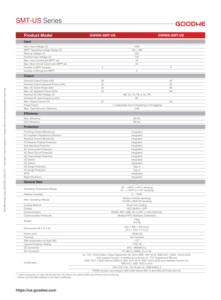 Inverseur solaire sur réseau de haute qualité <span class=keywords><strong>GoodWe</strong></span> GW50K-SMT-US triphasé 480V <span class=keywords><strong>5</strong></span> MPPTs 50kw - Product Image 6