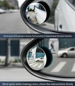 Wholesale HD Glass Frameless Convex Rear View <b>Mirrors</b> Exterior Accessories with Wide Angle Adjustable for <b>Car</b> SUV and Trucks - Product Image 4
