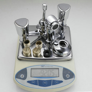 <span class=keywords><strong>Rubinetto</strong></span> Doccia a Parete in Lega di Zinco Cromato Lucido con Doppia Maniglia, Funzione Dosata e Getto a Pioggia, Moderno <span class=keywords><strong>Rubinetto</strong></span> Argento - Product Image 4