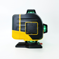 Niveau laser vert 16 lignes avec base rotative et fonction d'auto-nivellement pour une construction précise