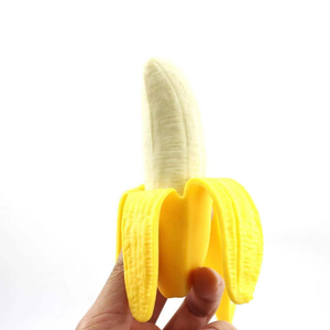 Juguetes al por mayor Kawaii divertidos de plátano para pelar y amasar, juguetes de descompresión para niños, juguetes antiestrés de plátano para apretar y aliviar la ansiedad. - Product Image 3